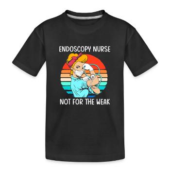 Gastro-entérologie - T-shirt bio Premium Enfant - noir - Devant
