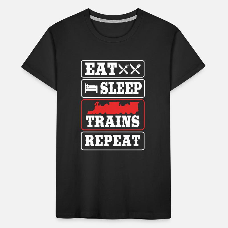 Model Railway Model Making Model Maker Kids' Premium Organic T-Shirt