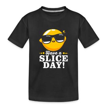 Limonade, stand de limonade, citron, citron - T-shirt bio Premium Enfant - noir - Devant