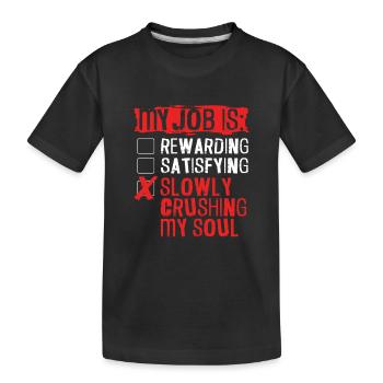 Medical Programmer Medical Coder - Kids' Premium Organic T-Shirt - black - Front