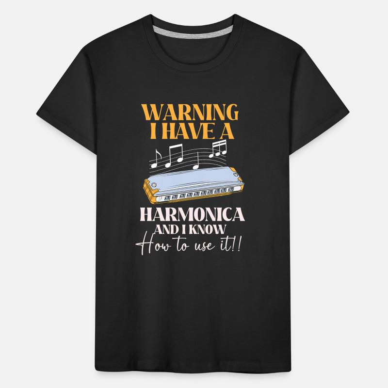 Harmonica T-shirt bio Premium Enfant