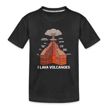 Géologie Archéologie - T-shirt bio Premium Enfant - noir - Devant