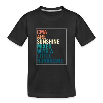Assistant médical MFA - T-shirt bio Premium Enfant - noir - Devant