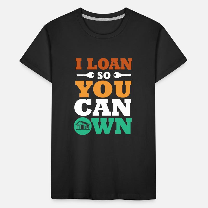 Hypothèque Dette de copropriété T-shirt bio Premium Enfant