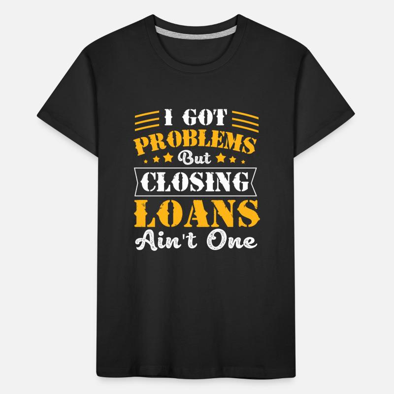 Debt Mortgage Condominium Kids' Premium Organic T-Shirt