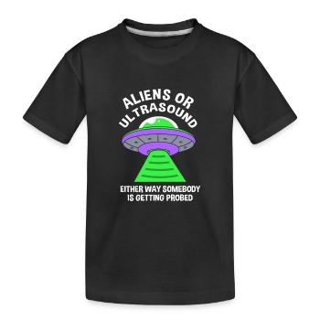 Technicien en ultrasons Technicien en ultrasons - T-shirt bio Premium Enfant - noir - Devant