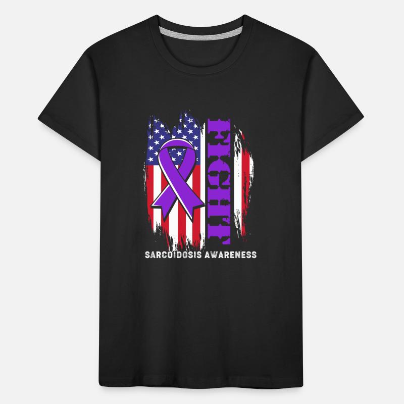 Sarkoidose Kinder Premium Bio T-Shirt