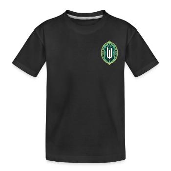 Wicked Logo Design Avec Ornements - T-shirt bio Premium Enfant - noir - Devant
