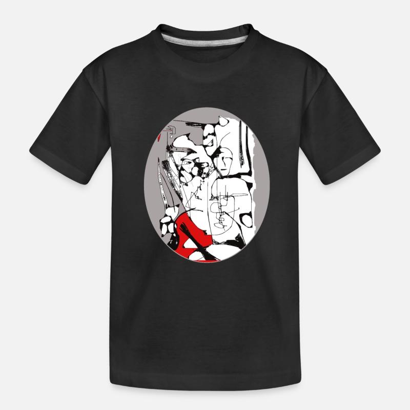 Liberté d'interprétation 3 - T-shirt bio Premium Enfant - noir