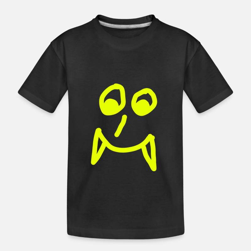Le visage de Vampire - T-shirt bio Premium Enfant - noir