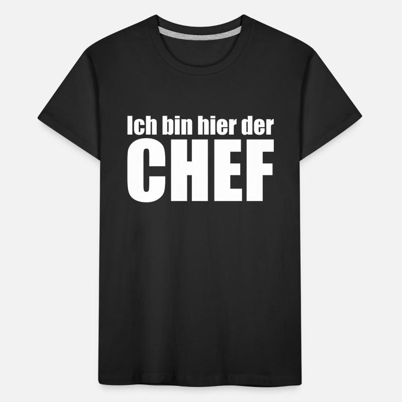 Chef Kinder Premium Bio T-Shirt