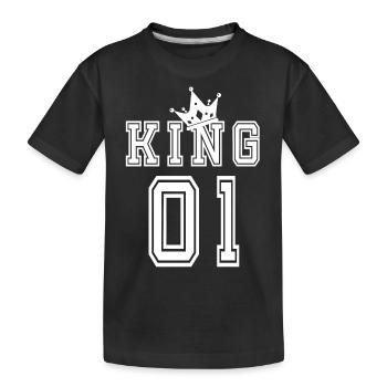 no name - T-shirt bio Premium Enfant - noir - Devant