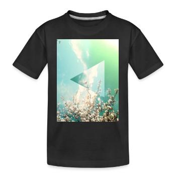 Sensation printanière - T-shirt bio Premium Enfant - noir - Devant