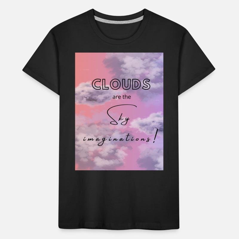 clouds Kids' Premium Organic T-Shirt