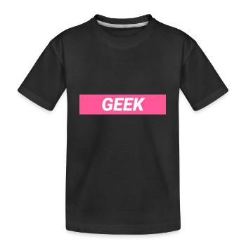 Geek Design - T-shirt bio Premium Enfant - noir - Devant