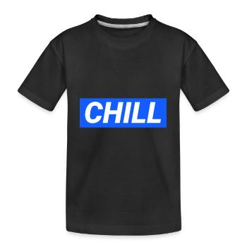 Chill - T-shirt bio Premium Enfant - noir - Devant