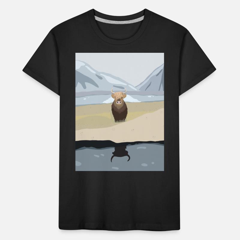 Cow Kids' Premium Organic T-Shirt