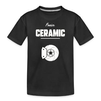 Frein ceramic - T-shirt bio Premium Enfant - noir - Devant