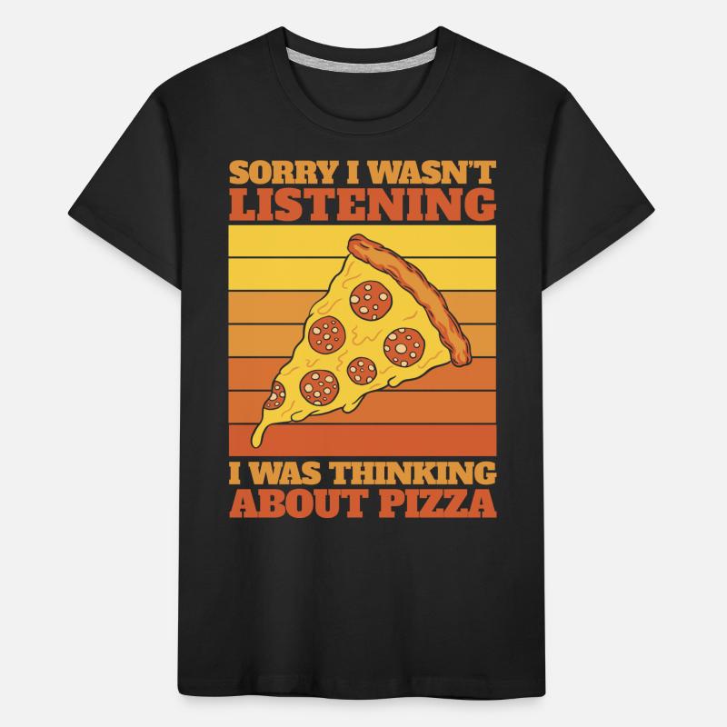 Trancio di pizza Maglietta ecologica premium per bambini