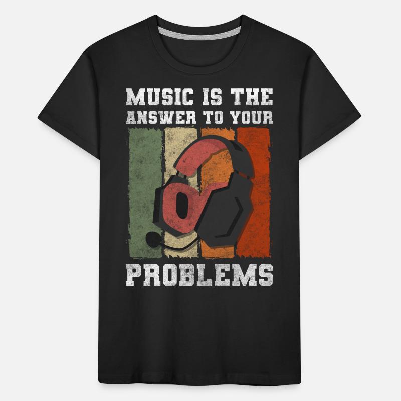 Problem Solution Satire Doesn't matter Kids' Premium Organic T-Shirt