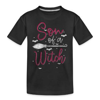 Sorcellerie Wife Halloween Wicca - T-shirt bio Premium Enfant - noir - Devant