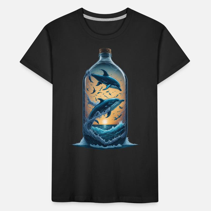 Delfin Kinder Premium Bio T-Shirt