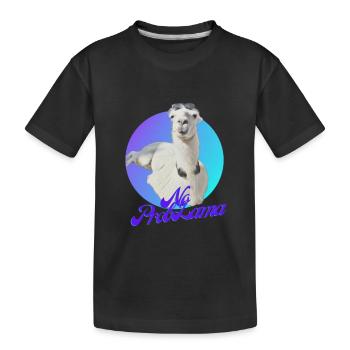 Pas de problama - T-shirt bio Premium Enfant - noir - Devant