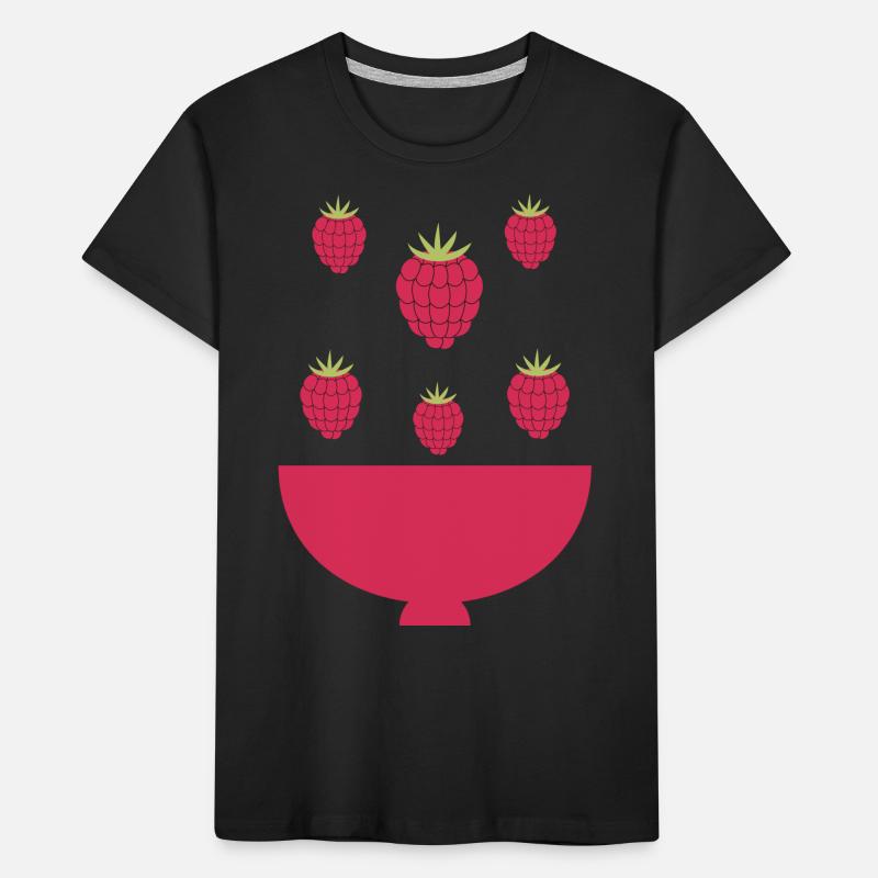 Raspberry explosion Kids' Premium Organic T-Shirt
