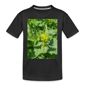 moutarde noire (en allemand Schwarzer Senf) - T-shirt bio Premium Enfant - noir - Devant