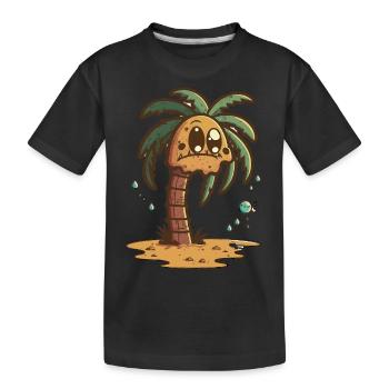 The Island Dreamer - Kids' Premium Organic T-Shirt - black - Front