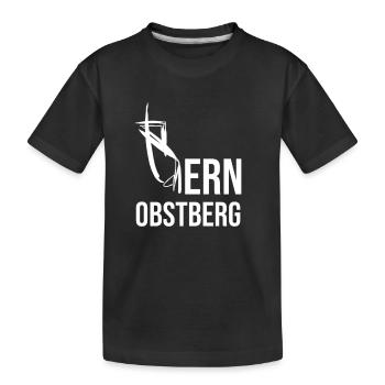 Berne Obstberg - T-shirt bio Premium Enfant - noir - Devant