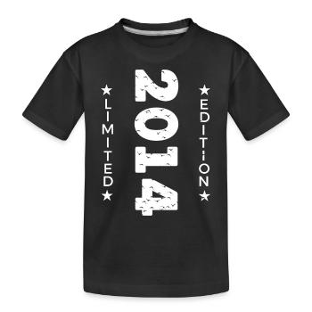 2014 LIMITED EDITION - T-shirt bio Premium Enfant - noir - Devant