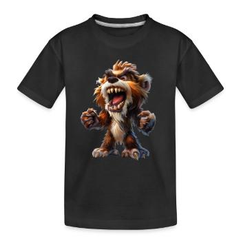 Toons Bigfoot #lovely - T-shirt bio Premium Enfant - noir - Devant