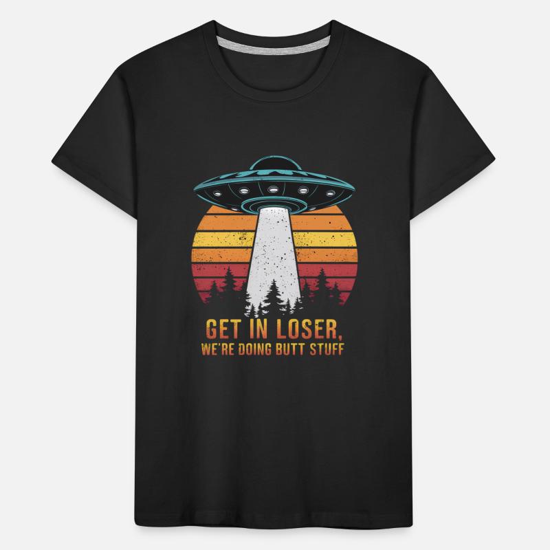 Entrez dans le perdant, l’aventure spatiale vous attend T-shirt bio Premium Enfant