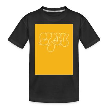 Orange de Lyon - T-shirt bio Premium Enfant - noir - Devant