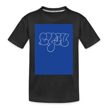 Le Street Art lyonnais - T-shirt bio Premium Enfant - noir - Devant