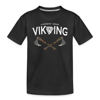 Viking - T-shirt bio Premium Enfant - noir - Devant