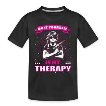 Faites-le vous-même, artisane, design - T-shirt bio Premium Enfant - noir - Devant