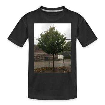 Un arbre - T-shirt bio Premium Enfant - noir - Devant