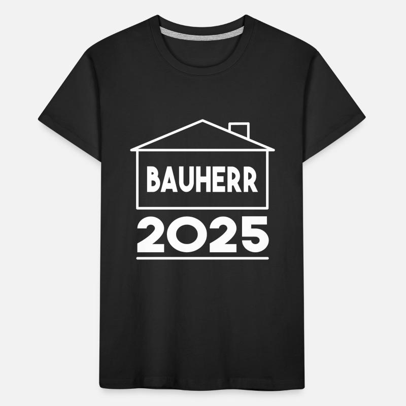 Bauherr 2025 – Vision wird Wirklichkeit Kinder Premium Bio T-Shirt
