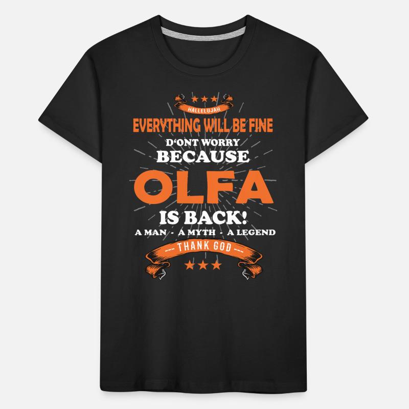 Everything will be fine Olfa Is back Kinder Premium Bio T-Shirt