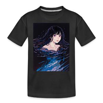 Klage der Gezeiten - Kinder Premium Bio T-Shirt - Schwarz - Vorne