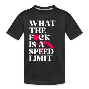 Voiture - T-shirt bio Premium Enfant - noir - Devant