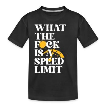 Voiture - T-shirt bio Premium Enfant - noir - Devant