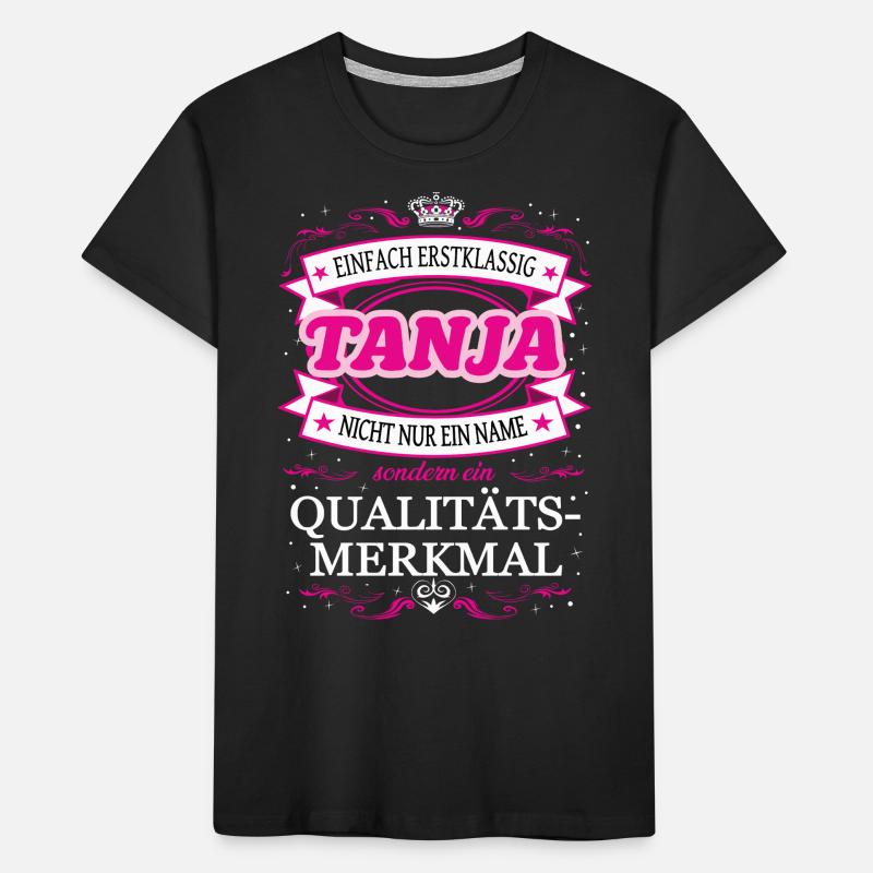 Quality feature Tanja simply first-class Kids' Premium Organic T-Shirt
