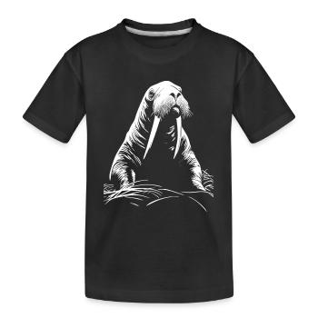 Morse - T-shirt bio Premium Enfant - noir - Devant