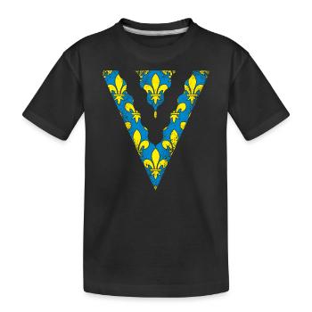 Val de Marne - T-shirt bio Premium Enfant - noir - Devant