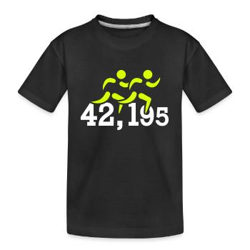 Marathon - T-shirt bio Premium Enfant - noir - Devant