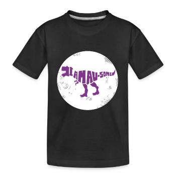 Dinosaure. Je suis un style génial. Animaux. Préhistoire - T-shirt bio Premium Enfant - noir - Devant