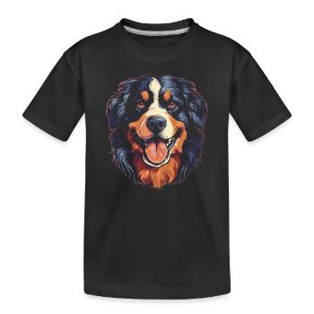 Bouvier bernois - T-shirt bio Premium Enfant - noir - Devant
